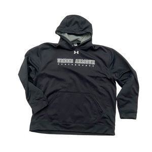 Mens XXL Under Armour Performance hoodie. Black/grey. Training/casual/football